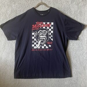 Gas Monkey Garage Mens T-Shirt 100% Cotton 4XLT Short Sleeve